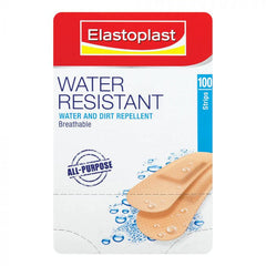 Elastoplast Water Resistant Strips 100`s