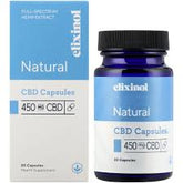 Elixinol Hemp CBD Oil 450mg 30 Capsules