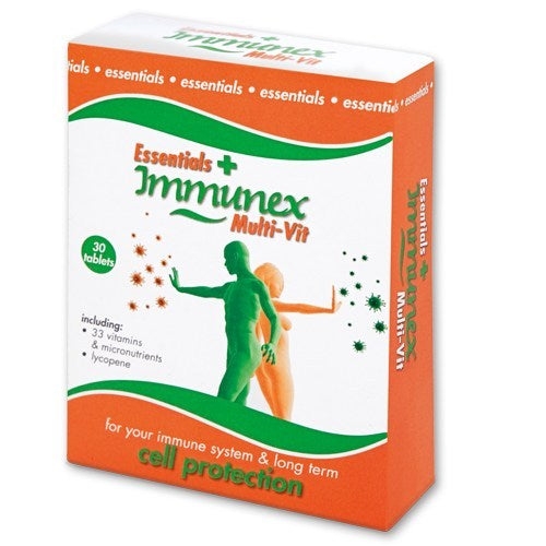 Essentials + Immunex Multivit 30 Tabs