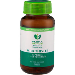 Flora Force Capsules Milk Thistle 60 tablets