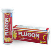 Flugon Kidz Fizzy + Vita C Orange 12 Effervescent Tablets