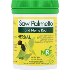 Foodmatrix Saw Palmetto & Nettle 60 Tablets