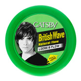 Gatsby British Wave Natural Flow Loose & Flow Wax 75g