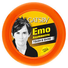 Gatsby Emo Asymmetric Tough Touch & Shine Wax 75g