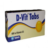 Georen D-vit 400iu Vitamin D3 60 Tabs
