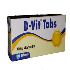 Georen D-vit 400iu Vitamin D3 60 Tabs