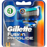 Gillette Blades Fusion Proglide 8's