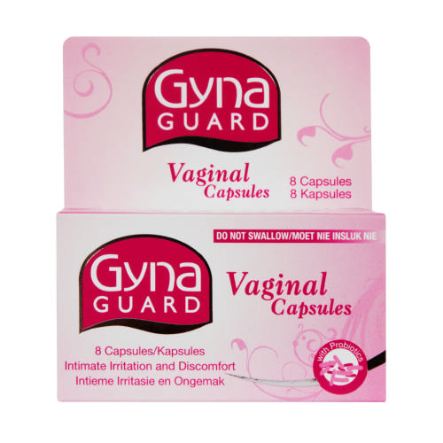 Gynaguard Vaginal Capsules 8's