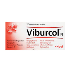 HEEL Viburcol Suppositories 12 Suppositories