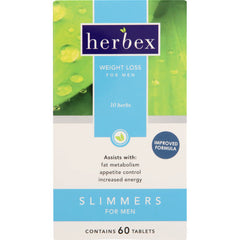 Herbex Fat Burn Tablets Men 60's