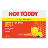 Hot Toddy Lemon Sachets Adult 8's