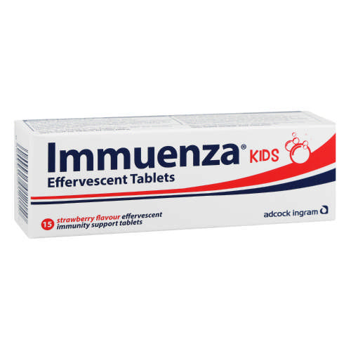 Immuenza Immune Support Effervescent Tablets Kids Strawberry