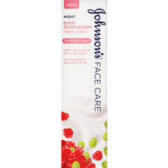 Johnson & Johnson Face Care Cream 50ml Even Complexion Night