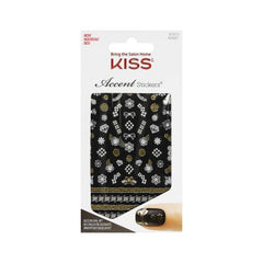 Kiss Accent Stickers Just Kidding