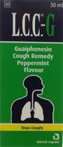 Lcc-g Cough Remedy GUaiphenesin Peppermint 50ml