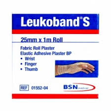 Leukoband S Fabric Roll 25mmx1m 1's