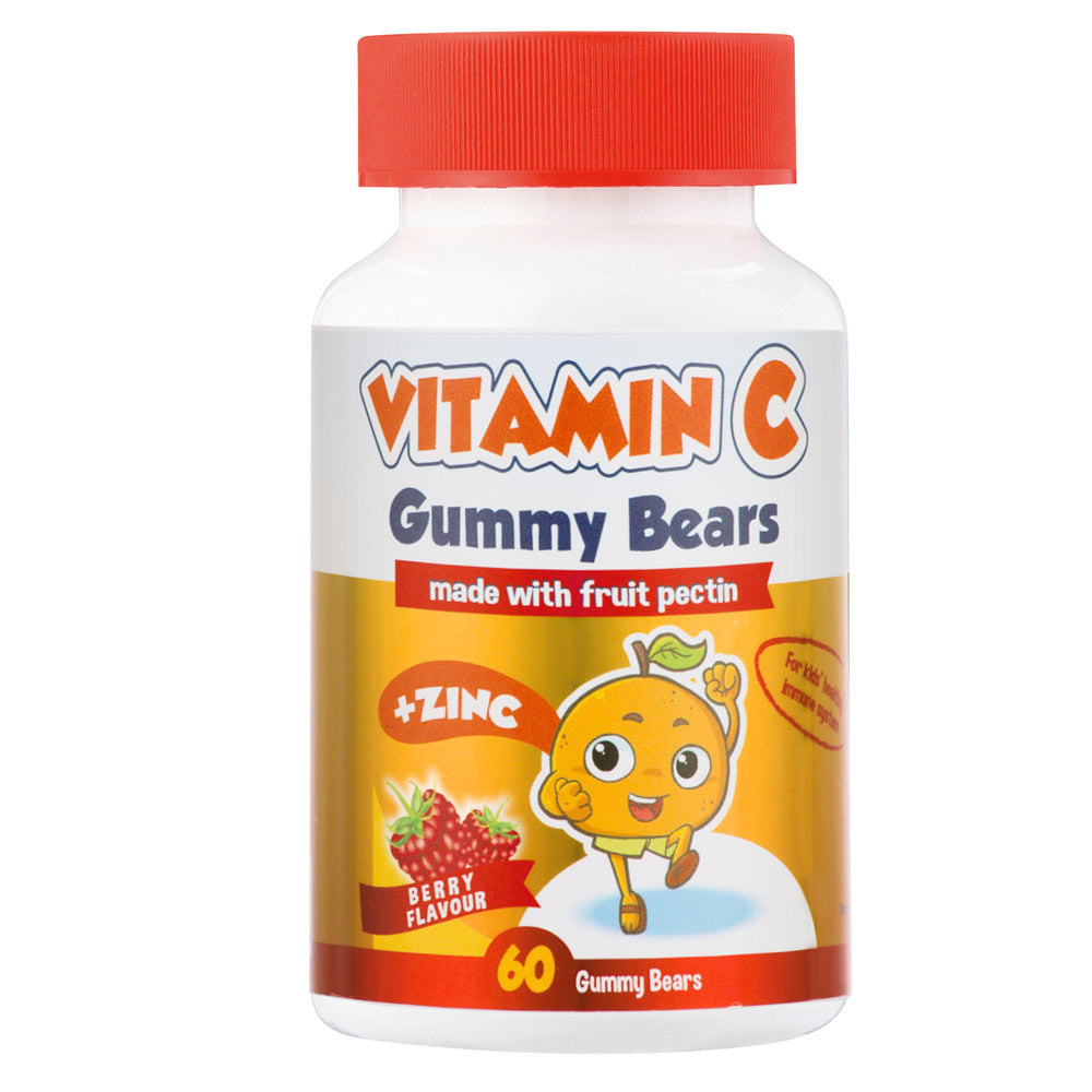 Lifestyle Nutrition Gummy Bears Vitamin C 60's