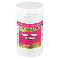 Lifestyle Nutrition Hair, Skin & Nails 180 Caps
