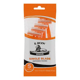 Lion Razor Disposable 5's Single Edge