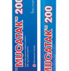 MUCATAK 200mg Effervescent Tablets 25s