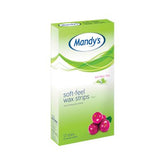 Mandy's Soft Feel Wax Strips 12's Legs