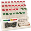 Medic Pill Box 7Days 4 Division With Arlam Clock