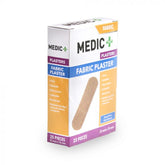 Medic Plaster Fabric 25x76mm 25's