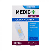 Medic Plaster Waterproof 19x72mm 20's