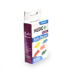Medic Plaster Waterproof Kids Assorted 30's