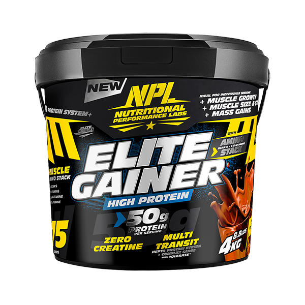 NPL Elite Gainer - All in One Anabolic Stack Chocolate Milkshake 4kg