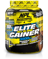 NPL Elite Gainer All in One Anabolic Stack - Chocolate Milkshake 1kg