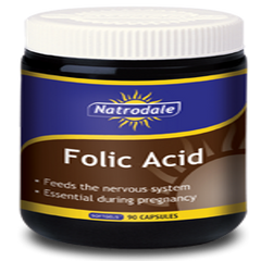 Natrodale Folic Acid 60 Caps