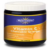 Natrodale Vitamin C Chews Orange 90 Tabs
