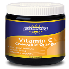 Natrodale Vitamin C Chews Orange 90 Tabs