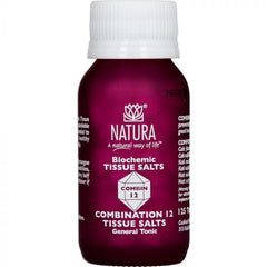 Natura Tissue Salts Combination 12 125 Tabs
