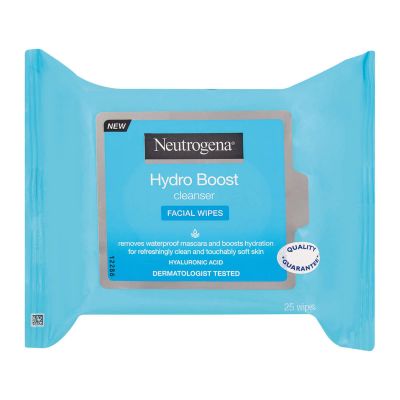 Neutrogena Hydro Boost Facial Wipes 25 Wipes