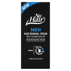 No Hair Men Hair Removal Cream With Conditioning Oil 50ml