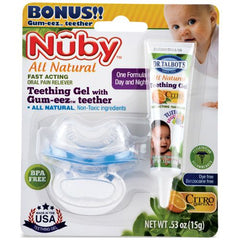 Nuby Natural Teething Gel & GUm-eez Teether