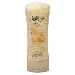 Oh So Heavenly Creme Oil Collection Pure Honey & Almond Oil Ribbons Nourishing Body Wash 300ml
