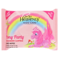 Oh So Heavenly Pony Party Hand Wipes 25 Pack