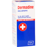 Dermadine Oral Antiseptic Gargle And Mouthwash 200ml