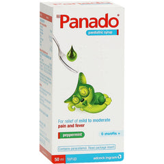 Panado Paediatric Syrup Peppermint 50ml