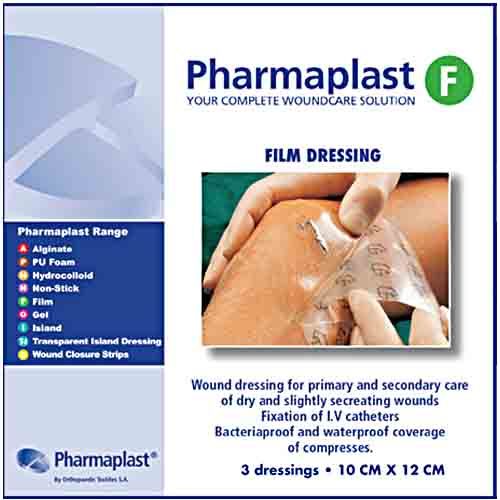 Pharmaplast F Dressing 10x12cm 3`s