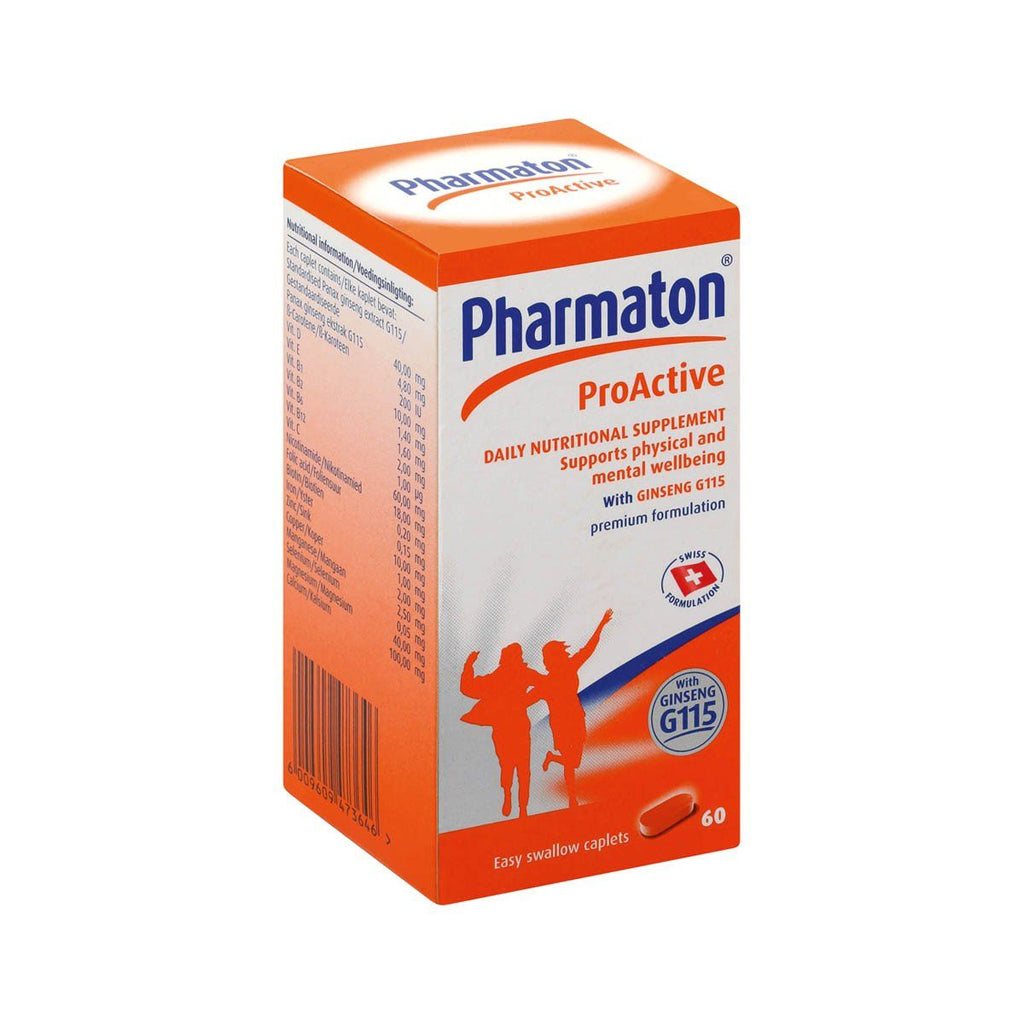 Pharmaton Proactive 40mg Caps 60's