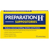 Preparation H Suppositiries 12's