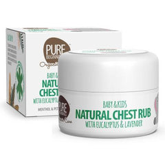 Pure Beginnings Baby & Kids Chest Rub Eucalyptus & Lavender 50ml