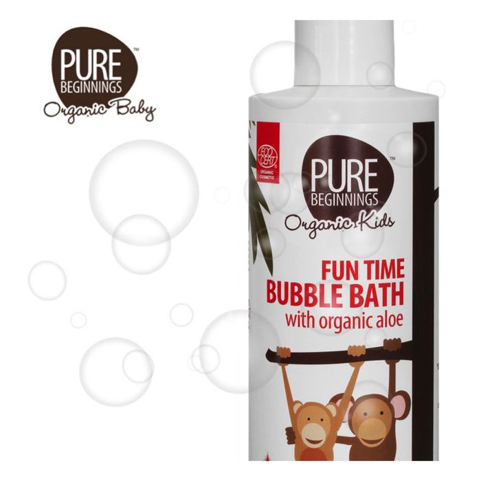 Pure Beginnings Fun Time Bubble Bath 250ml With Organic Aloe