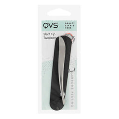 QVS Slant Tip Scissor Tweezer