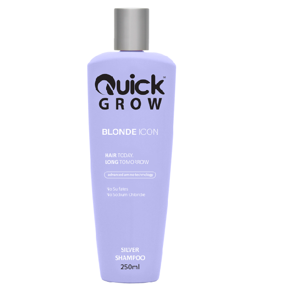 Quick Grow Blonde Icon Silver Shampoo (250ml)