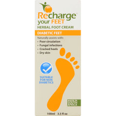 Recharge Diabetic Foot Cream 100ml